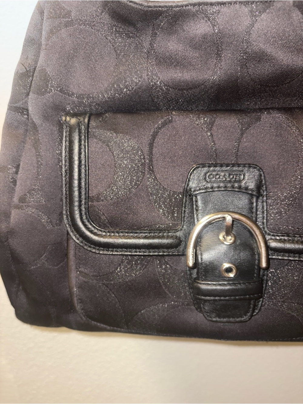 Coach Campbell Signature Hobo Shoulder Bag - Picture 6 of 14